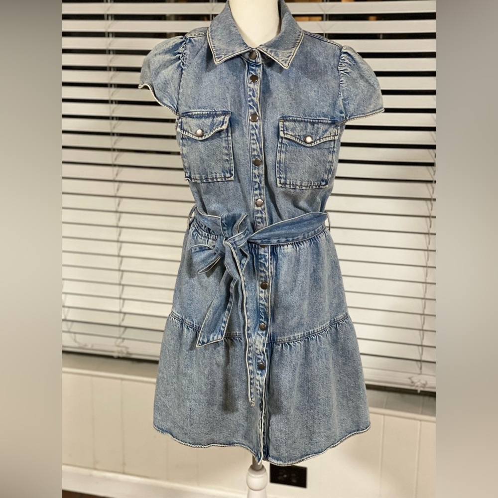 Alice and Olivia denim minidress